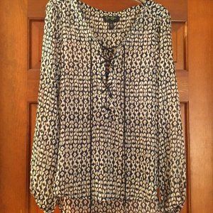 Boho patterned blouse
